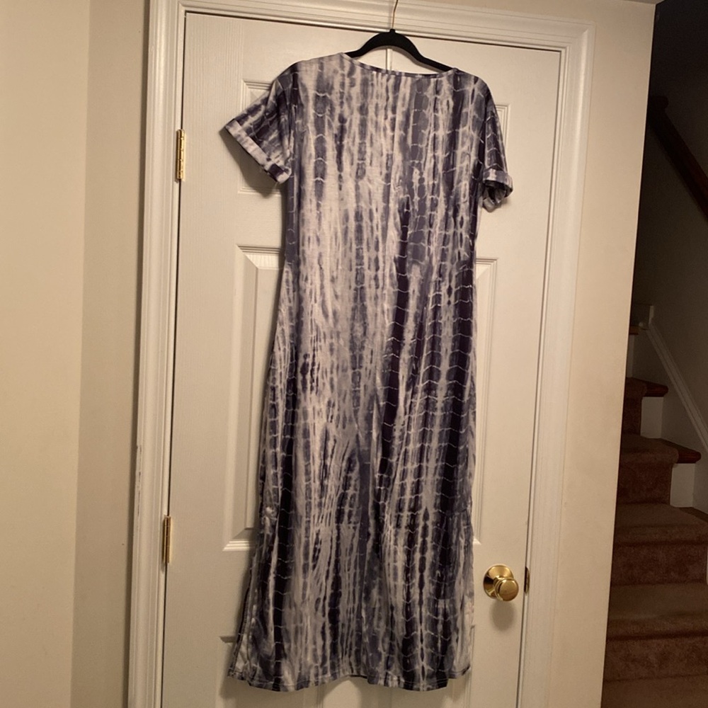 Brand New Basico Tie-Dye Maxi Dress…size L - Picture 2 of 7